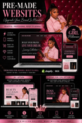 PRE-MADE WEBSITE